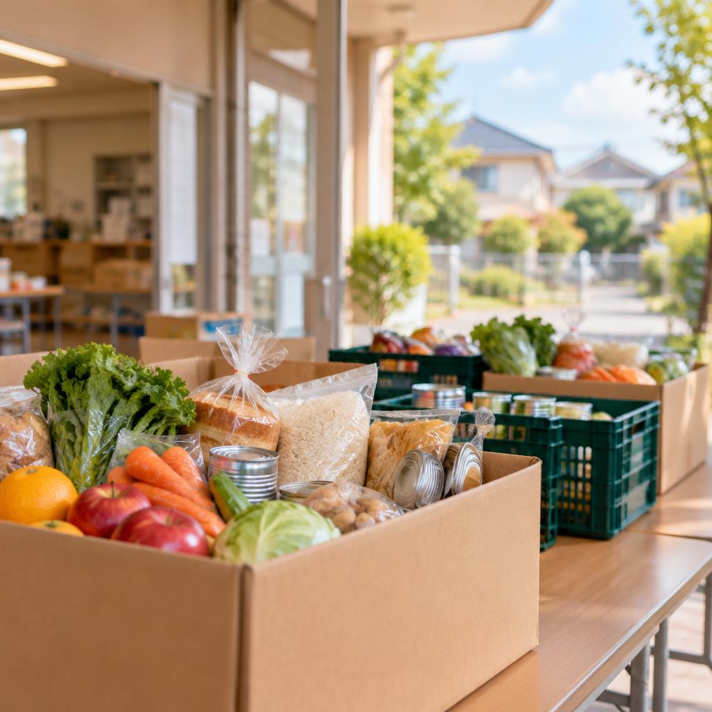 食の支えを、地域のつながりに。月2回のフードパントリーへ、どうぞお越しください